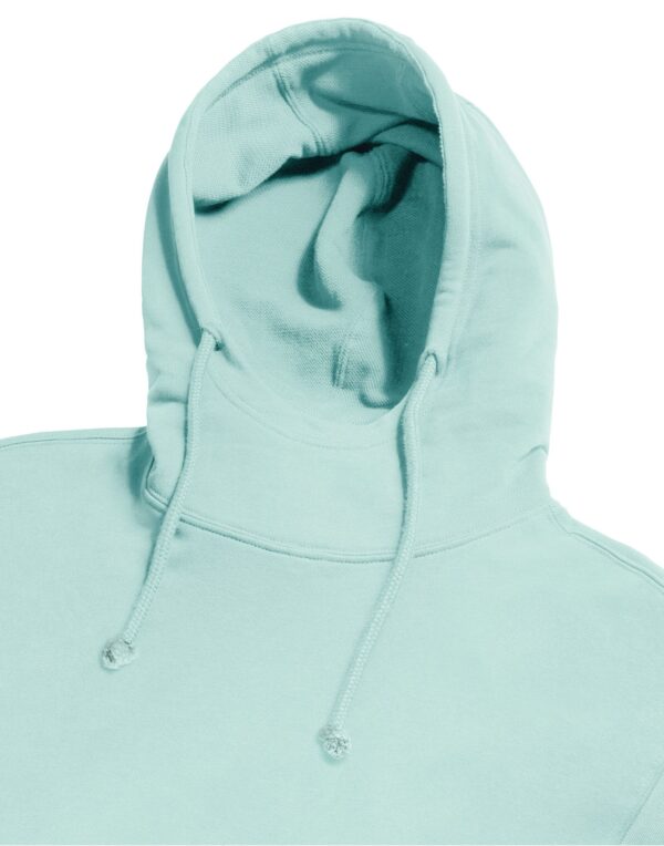 Russell Organic Unisex High Collar Hooded Sweat - Image 4