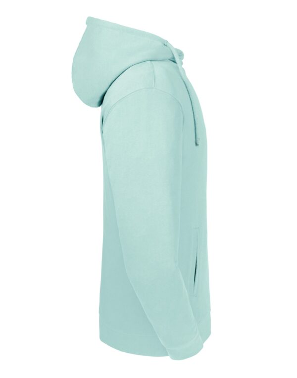 Russell Organic Unisex High Collar Hooded Sweat - Image 3