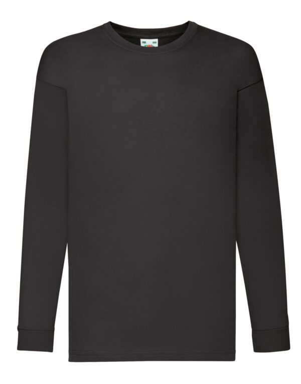 Fruit of the Loom Kid's Valueweight Long Sleeve T-Shirt