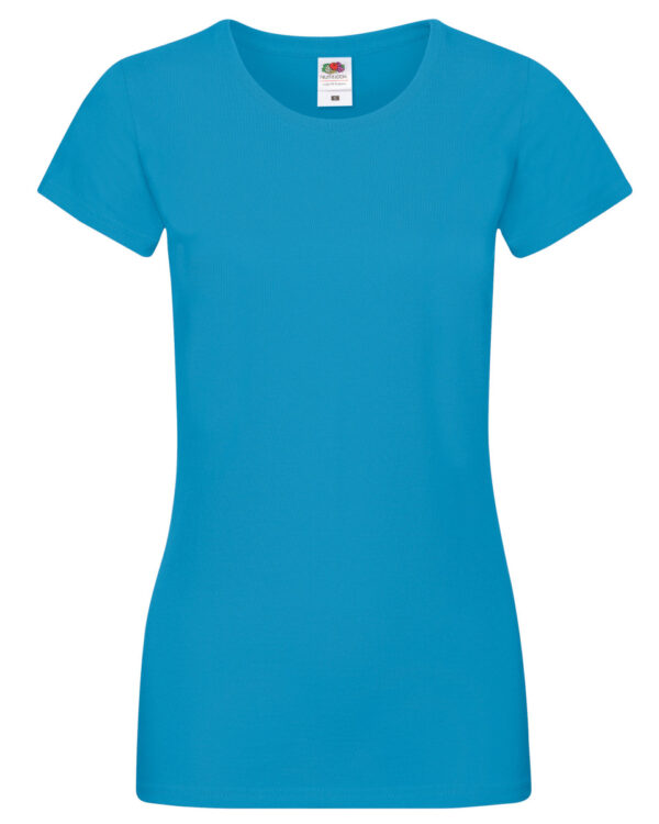 Fruit of the Loom Lady-Fit Sofspun T-Shirt - Image 2