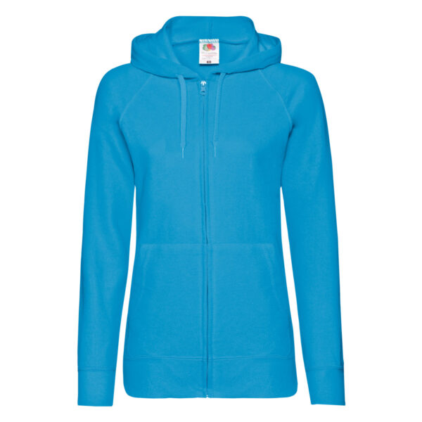 Fruit of the Loom Ladies' Lightweight Hooded Sweat Jacket
