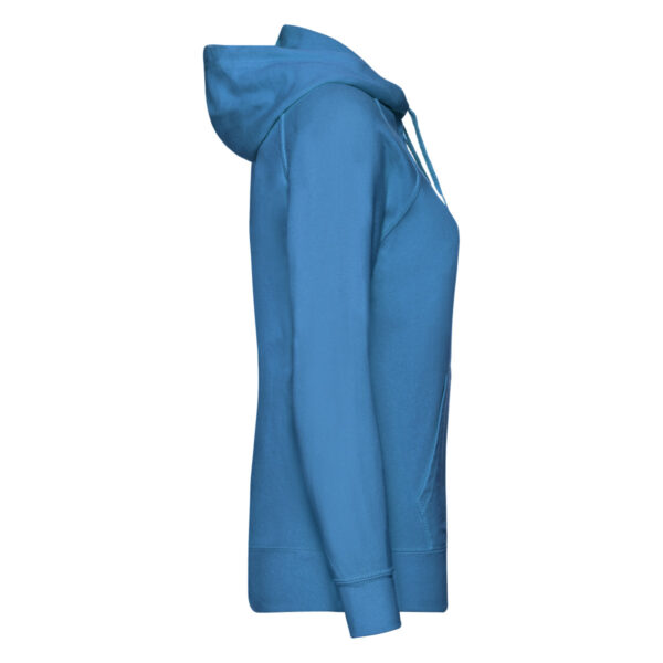 Fruit of the Loom Ladies' Lightweight Hooded Sweat Jacket - Image 3