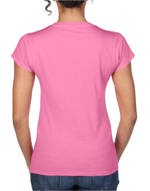 Gildan Softstyle Ladies' V-Neck T-Shirt - Image 2
