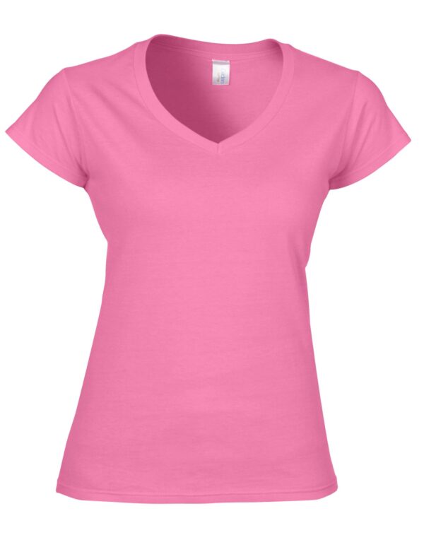 Gildan Softstyle Ladies' V-Neck T-Shirt - Image 3