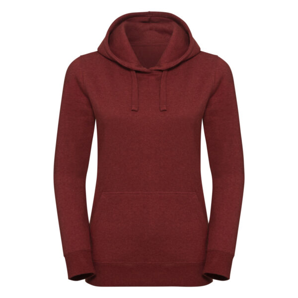 Russell Ladies' Authentic Melange Hooded Sweat - Image 2